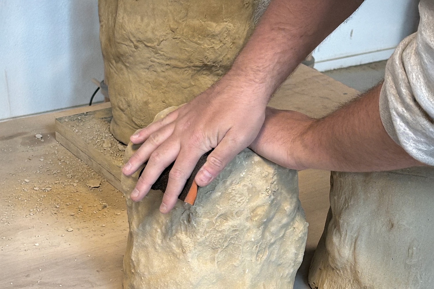 Mixed media sculptor Jules Péan