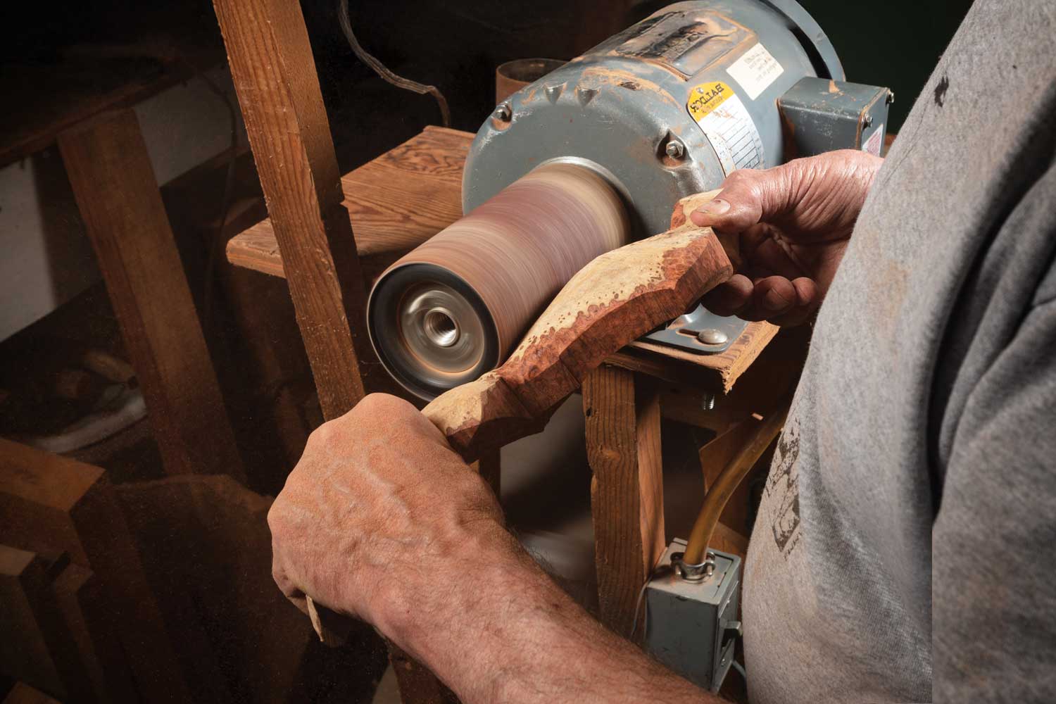 Norm Sartorius Wood carving