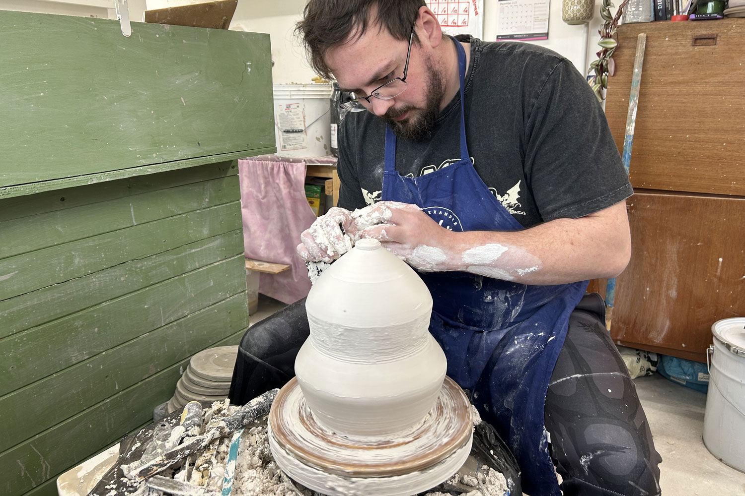 Ceramicist Kurt Alexander