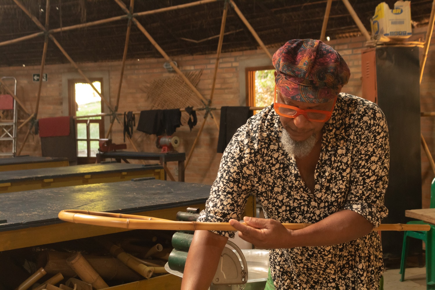 Lucio Ventania Bamboo art