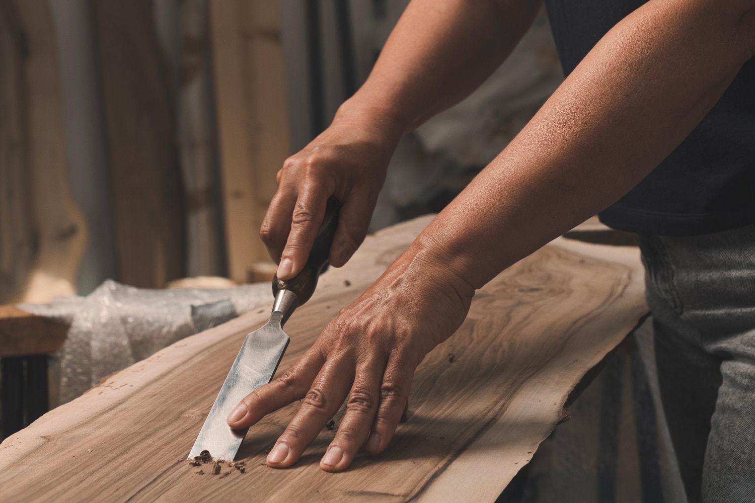 Furniture maker Cathy Augias Waldura