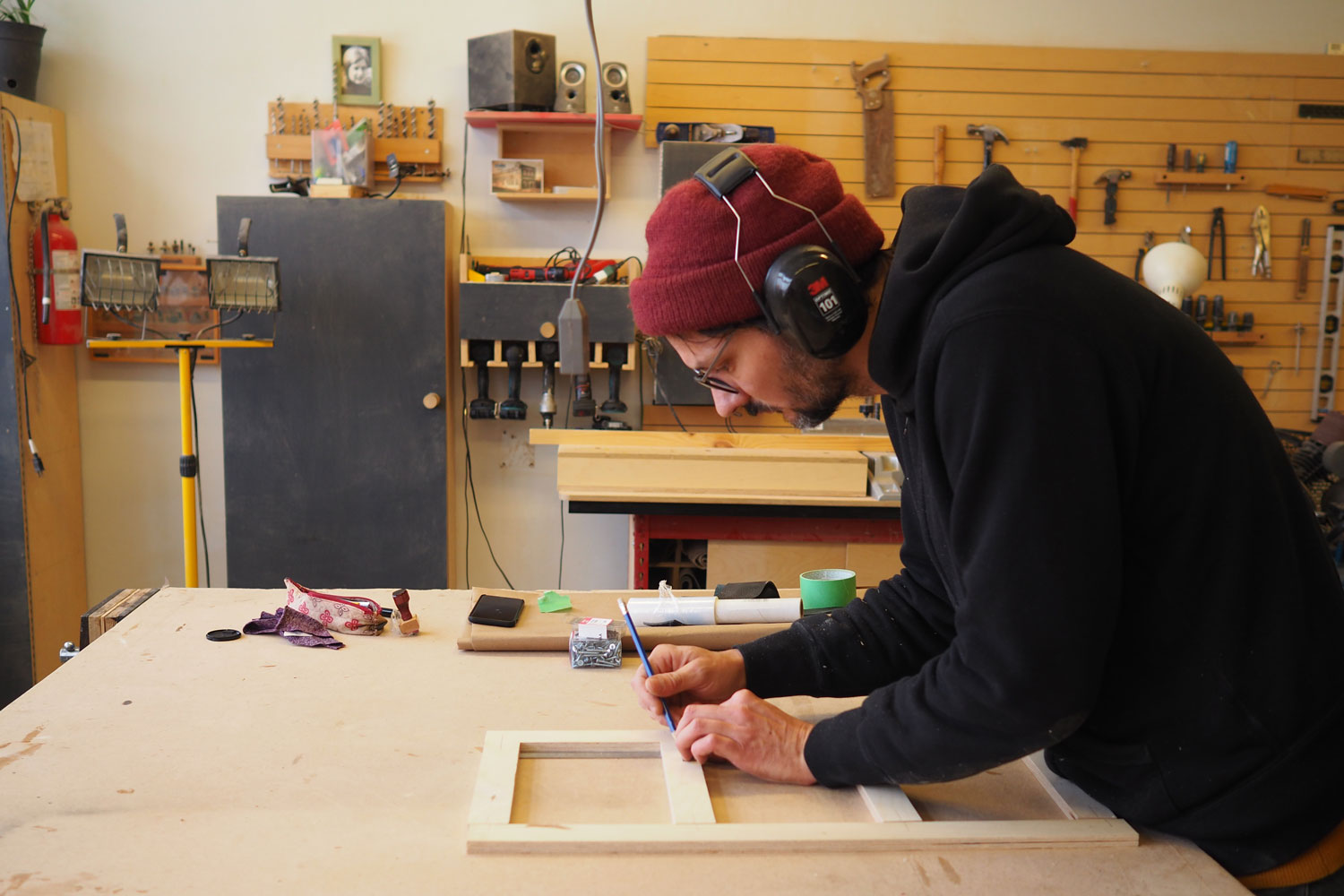 Sophie Gailliot & Richard Pontais Furniture making