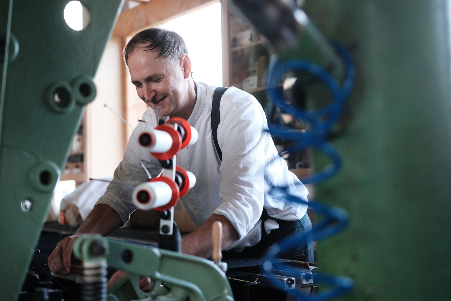 Weberei Egelkraut Weaving