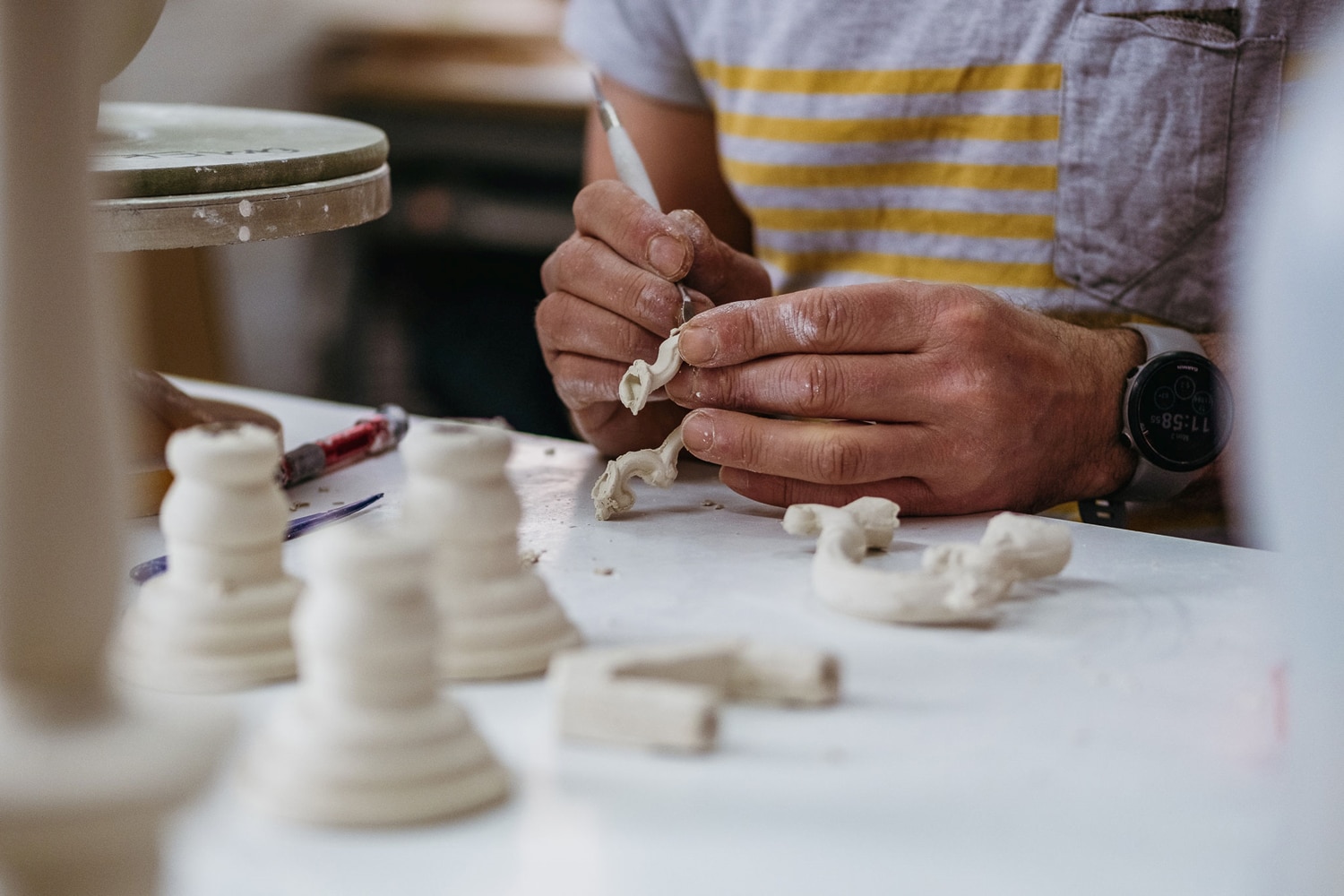 Ceramicist Ömer Öner