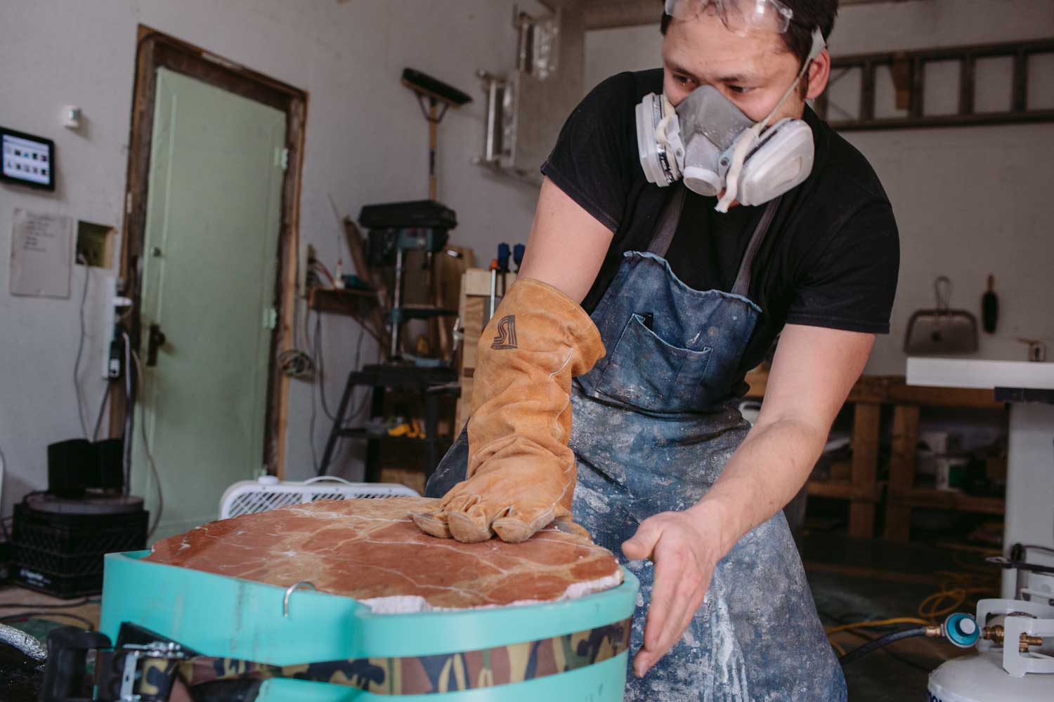 Mixed media sculptor Jack Craig
