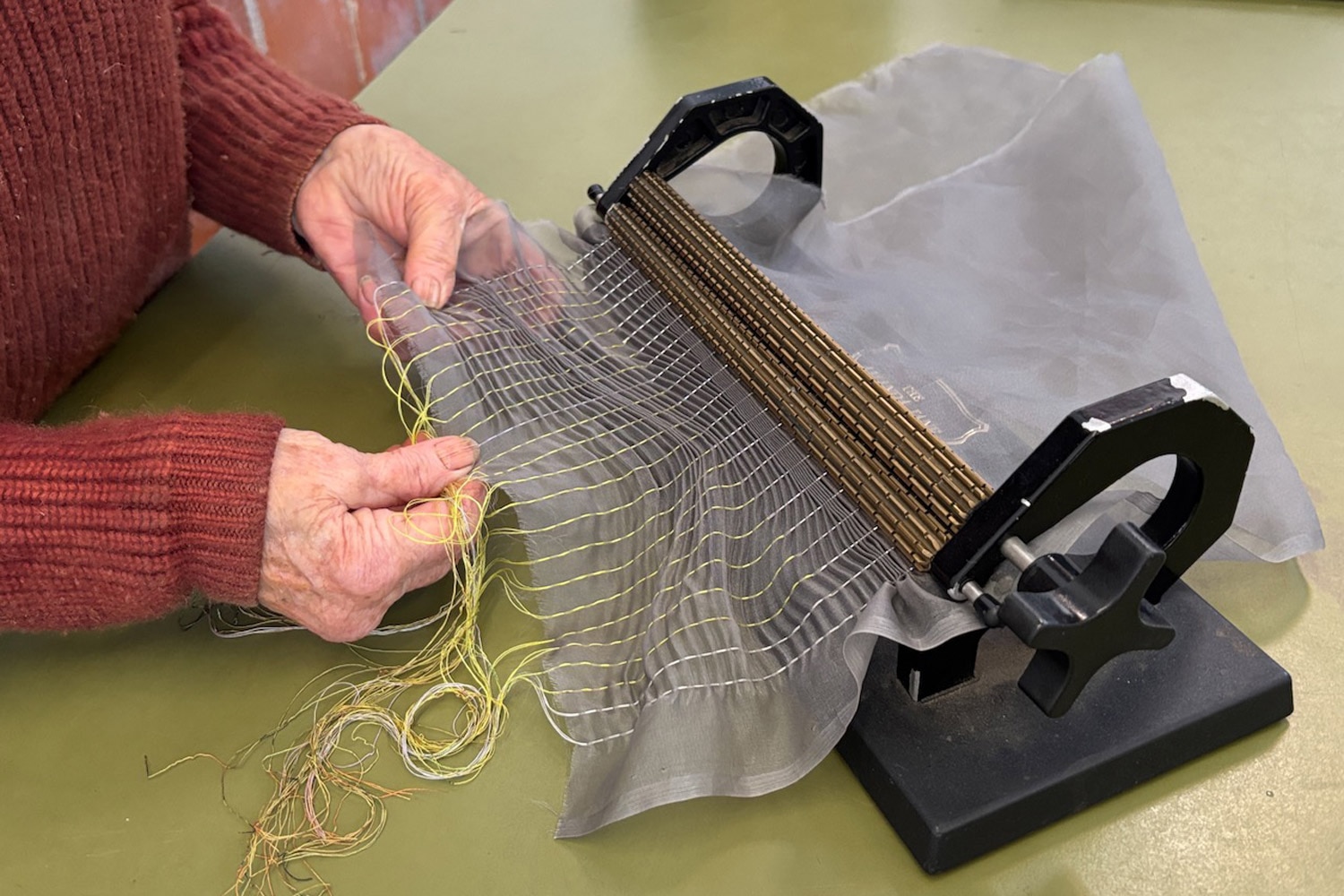 Ana Lisa Hedstrom Textile dyeing