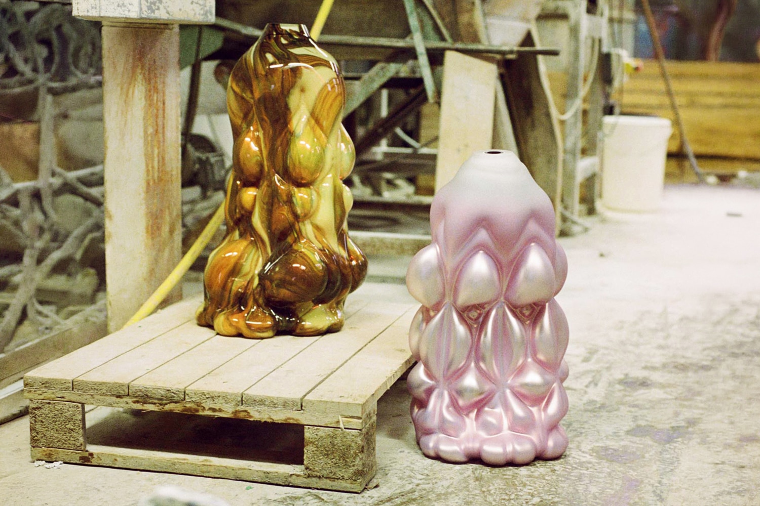 Glassblower Hanna Hansdotter