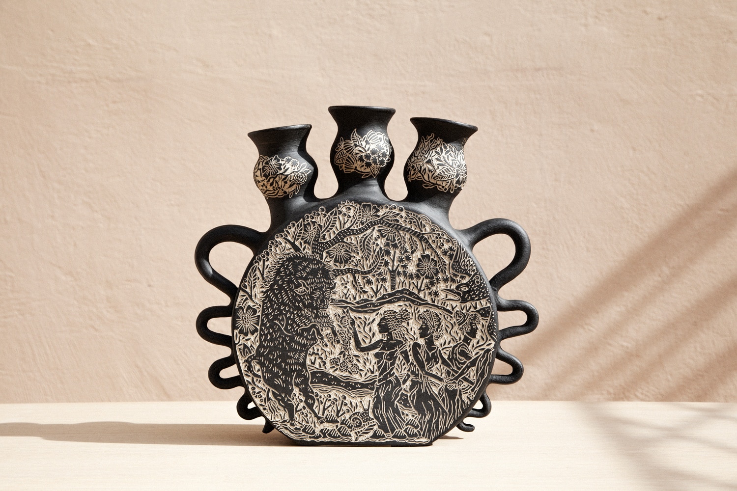 Ceramic decorator Clara Holt