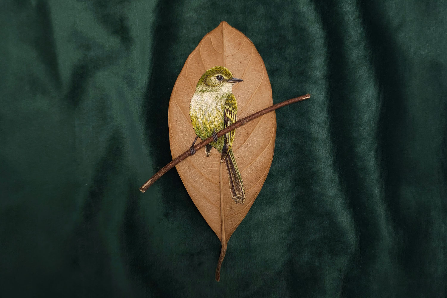 Embroiderer Laura Dalla Vecchia