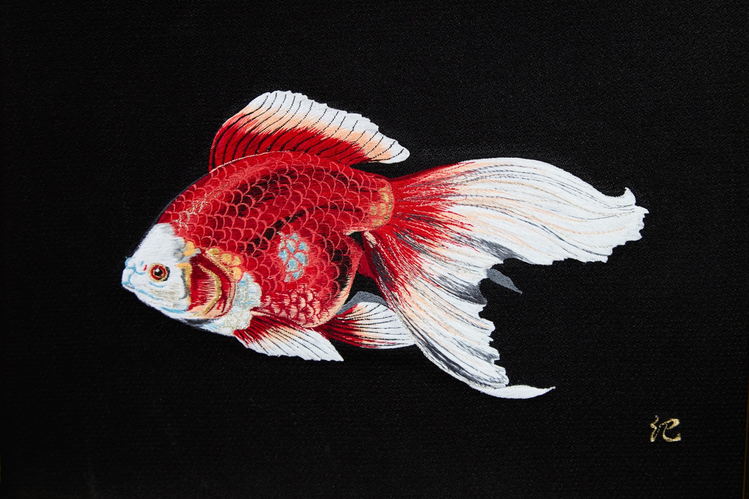 Embroiderer Kiyomi Osawa