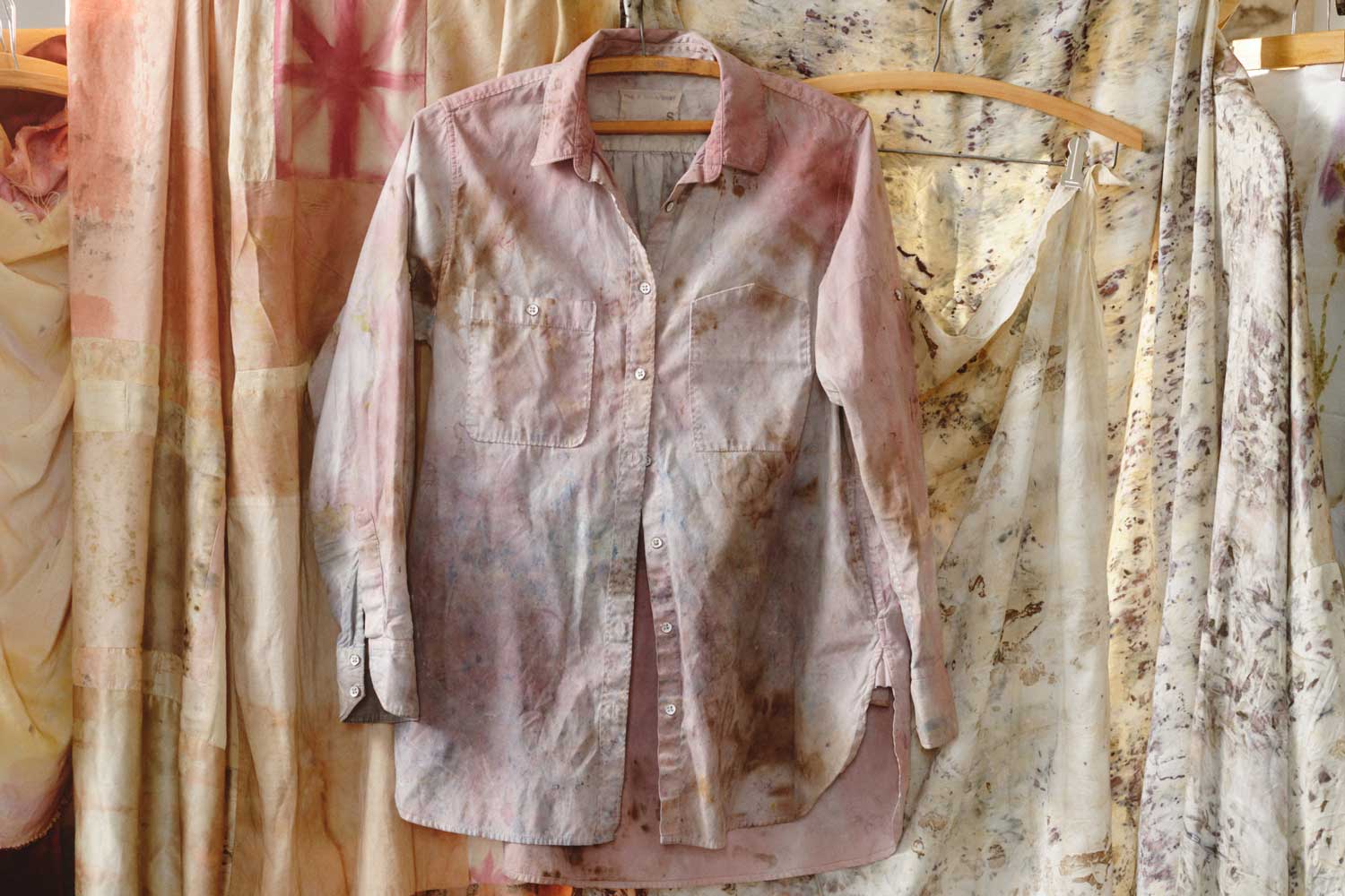 Textile dyer Cara Marie Piazza