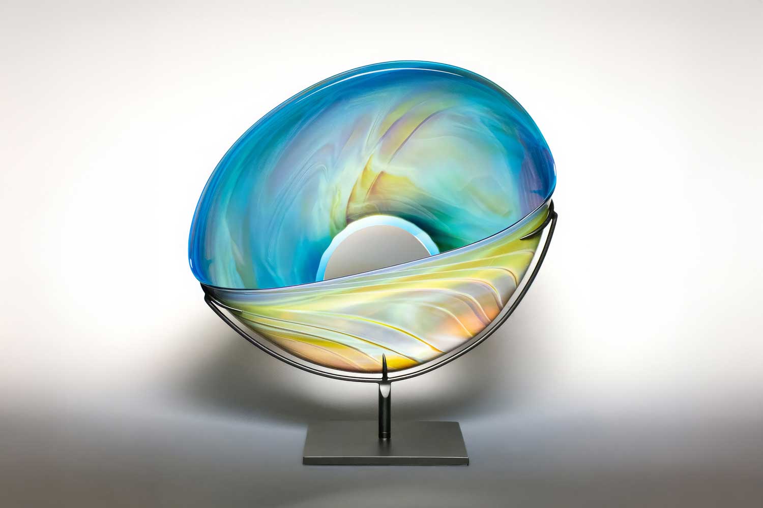 Glassblower Elodie Holmes