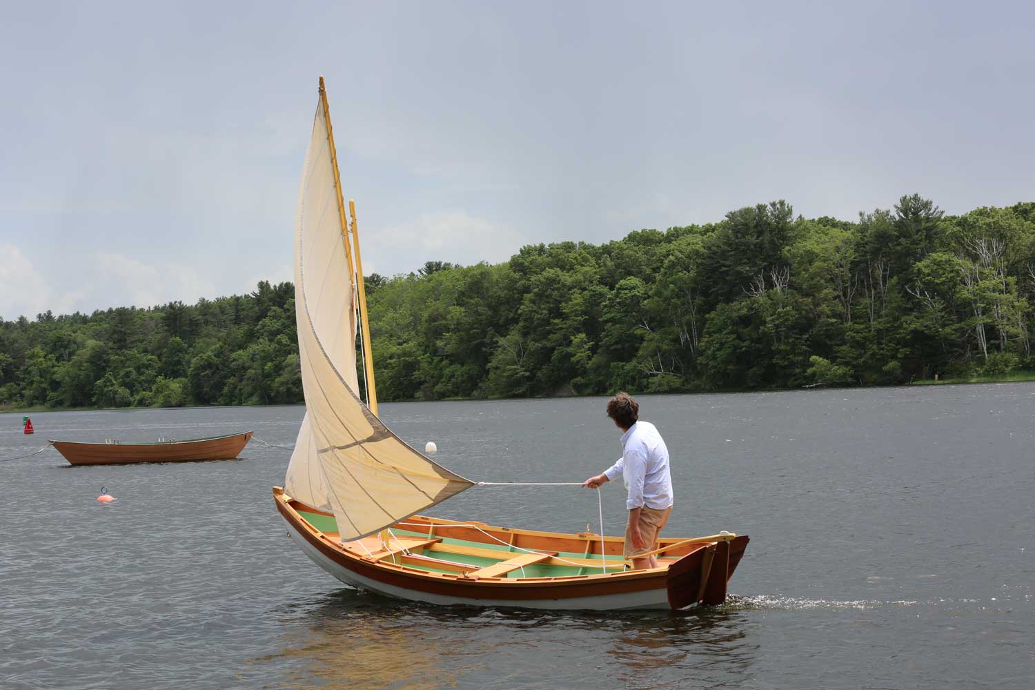 Boat builder Graham McKay
