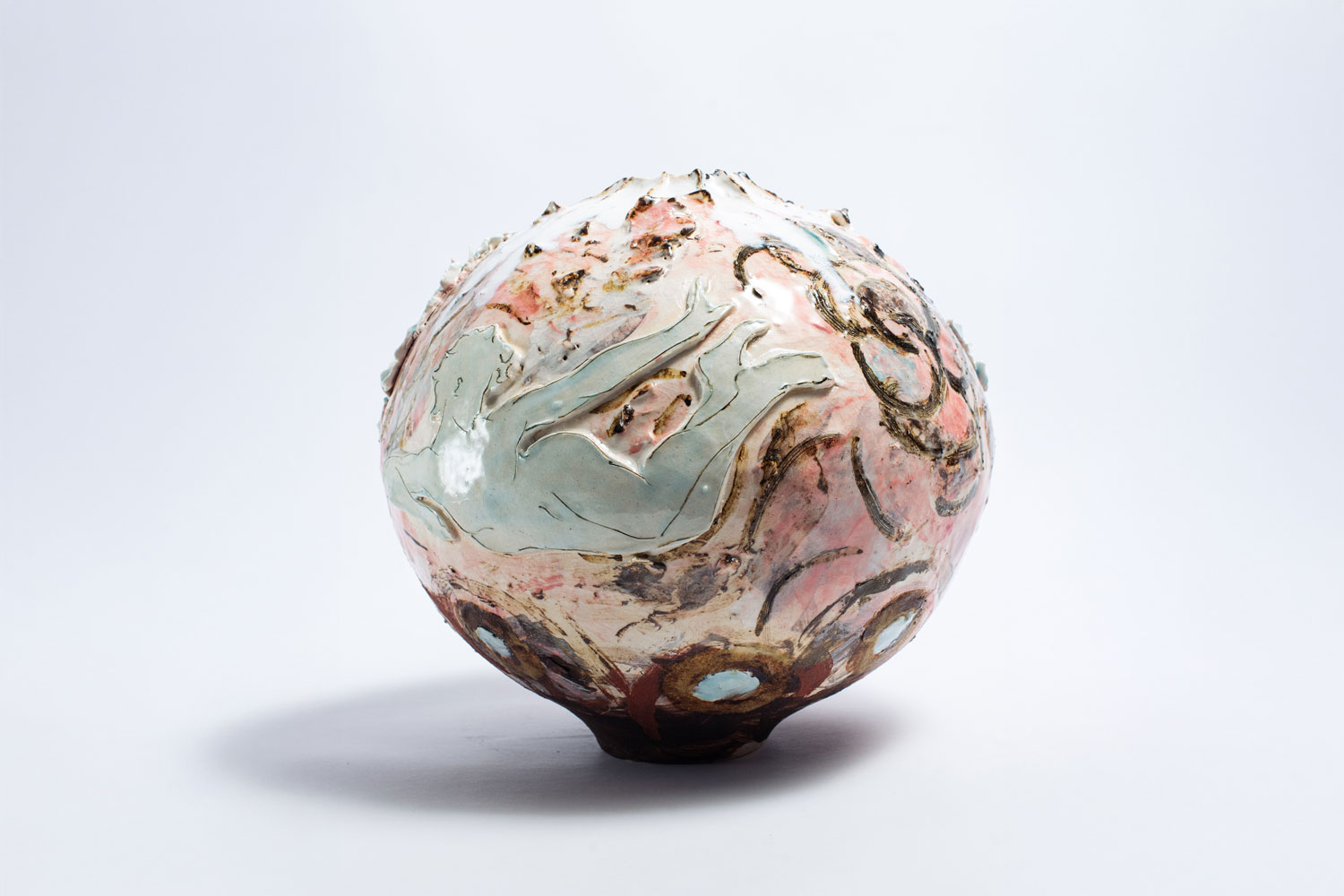 Ceramicist Gianfranco Briceño