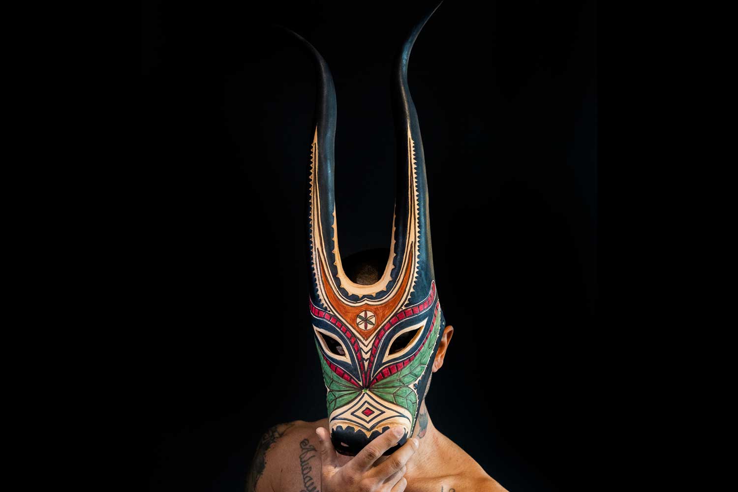 Mask maker Graziano Viale