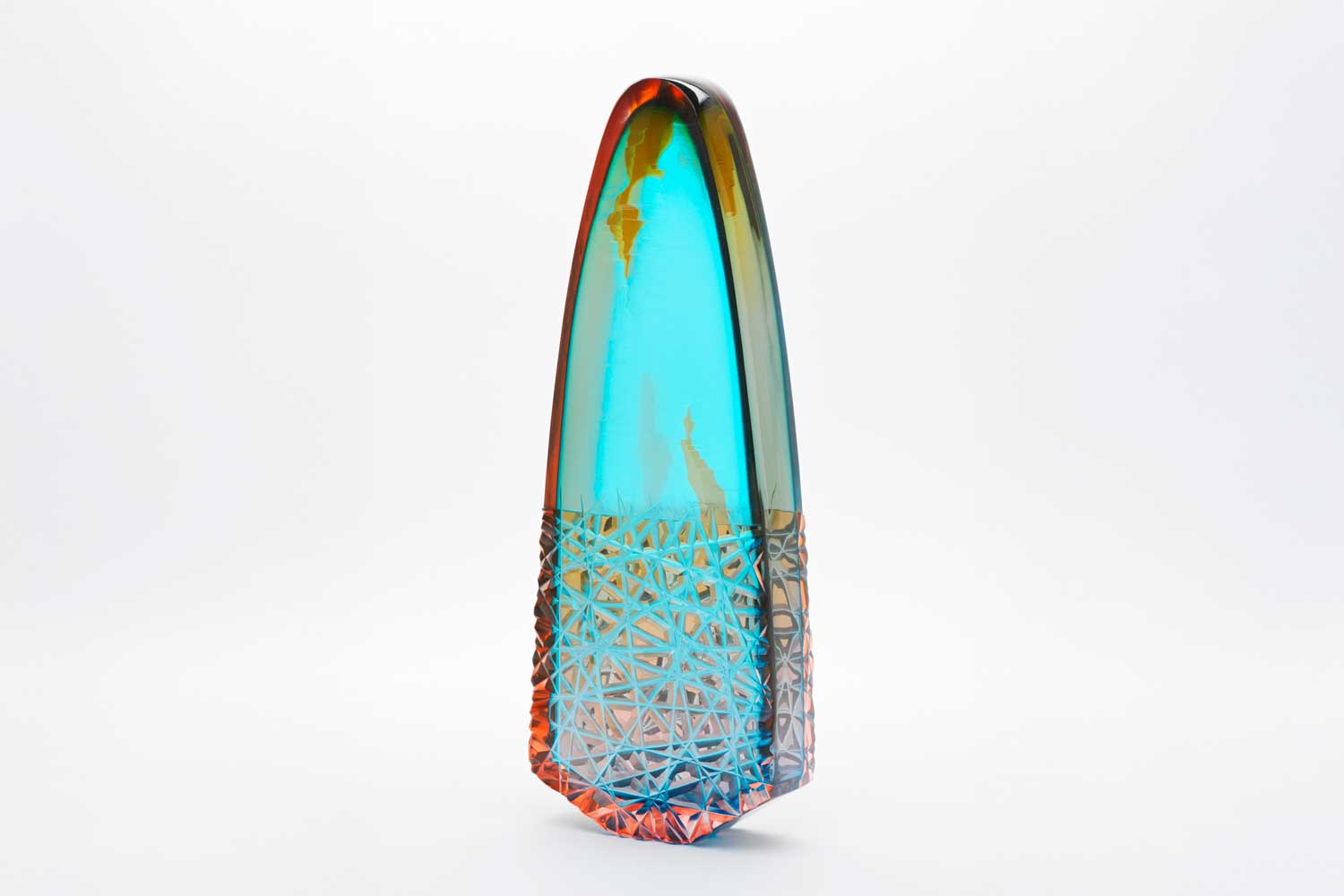 Ethan Stern Glass sculpting