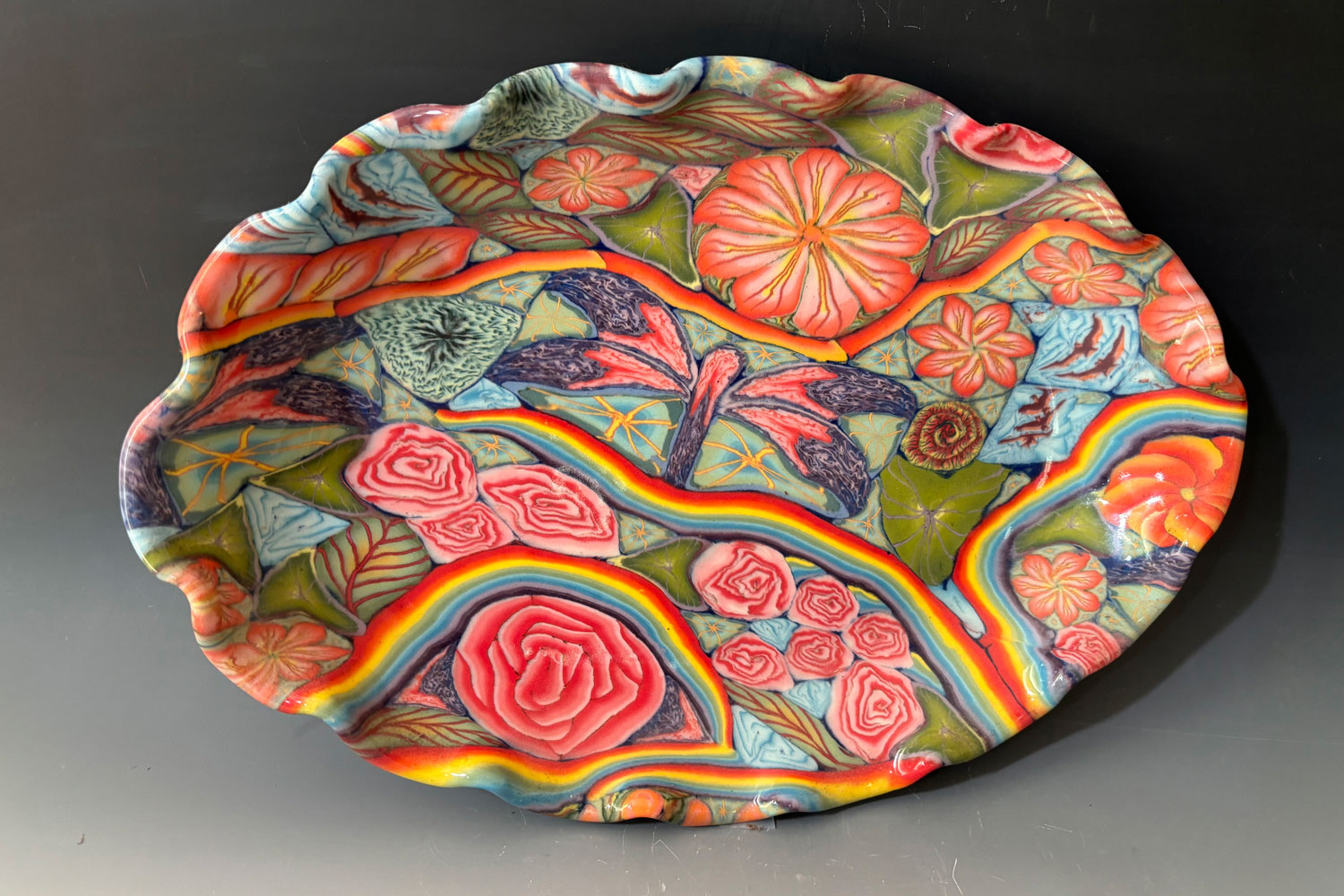 Porcelain maker Dean McRaine