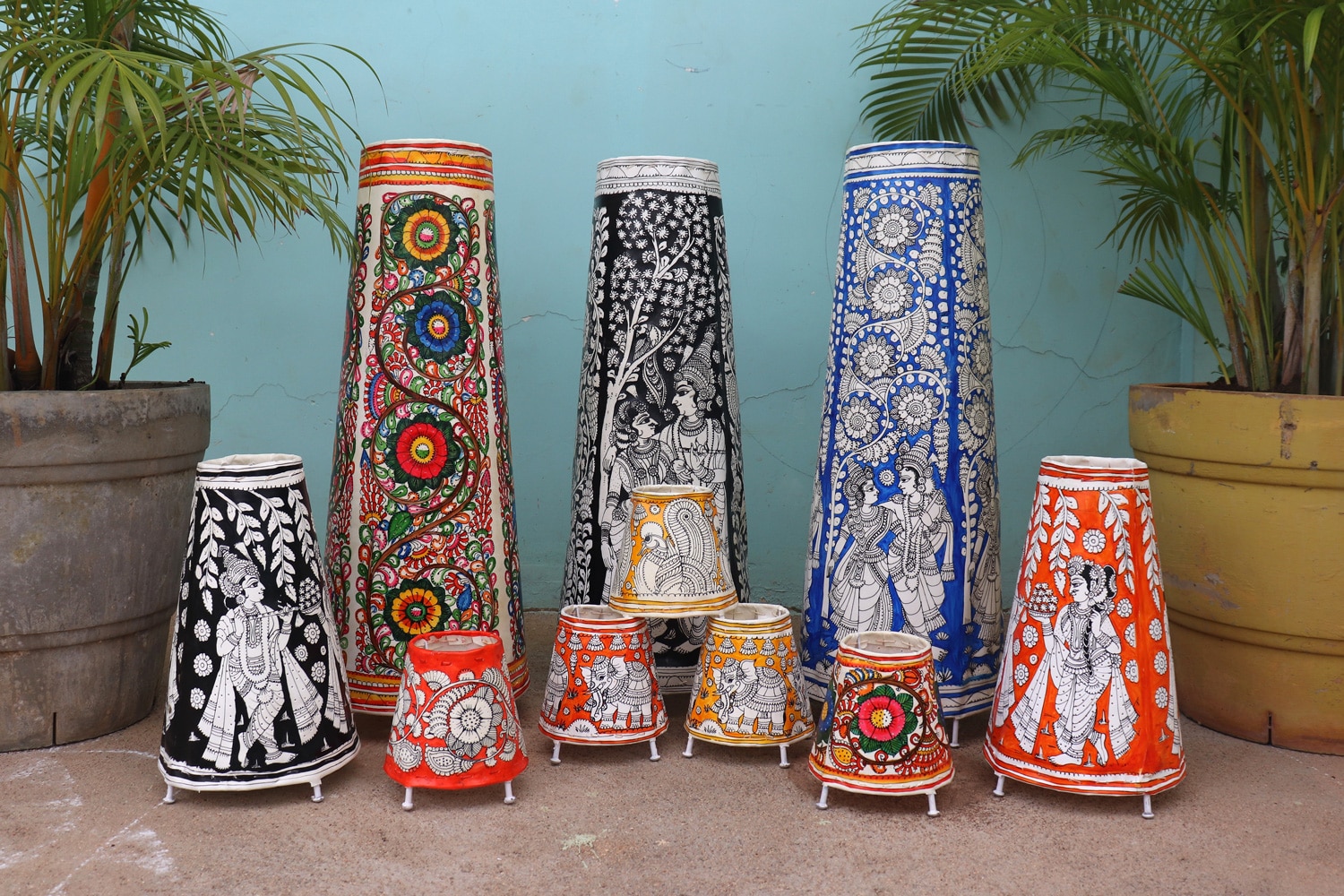 Leather artist Kanday Anjannapa