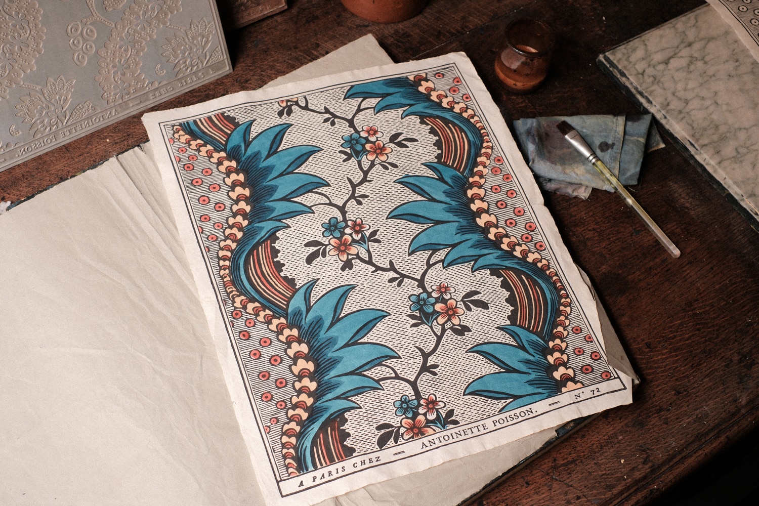Wallpaper maker Antoinette Poisson