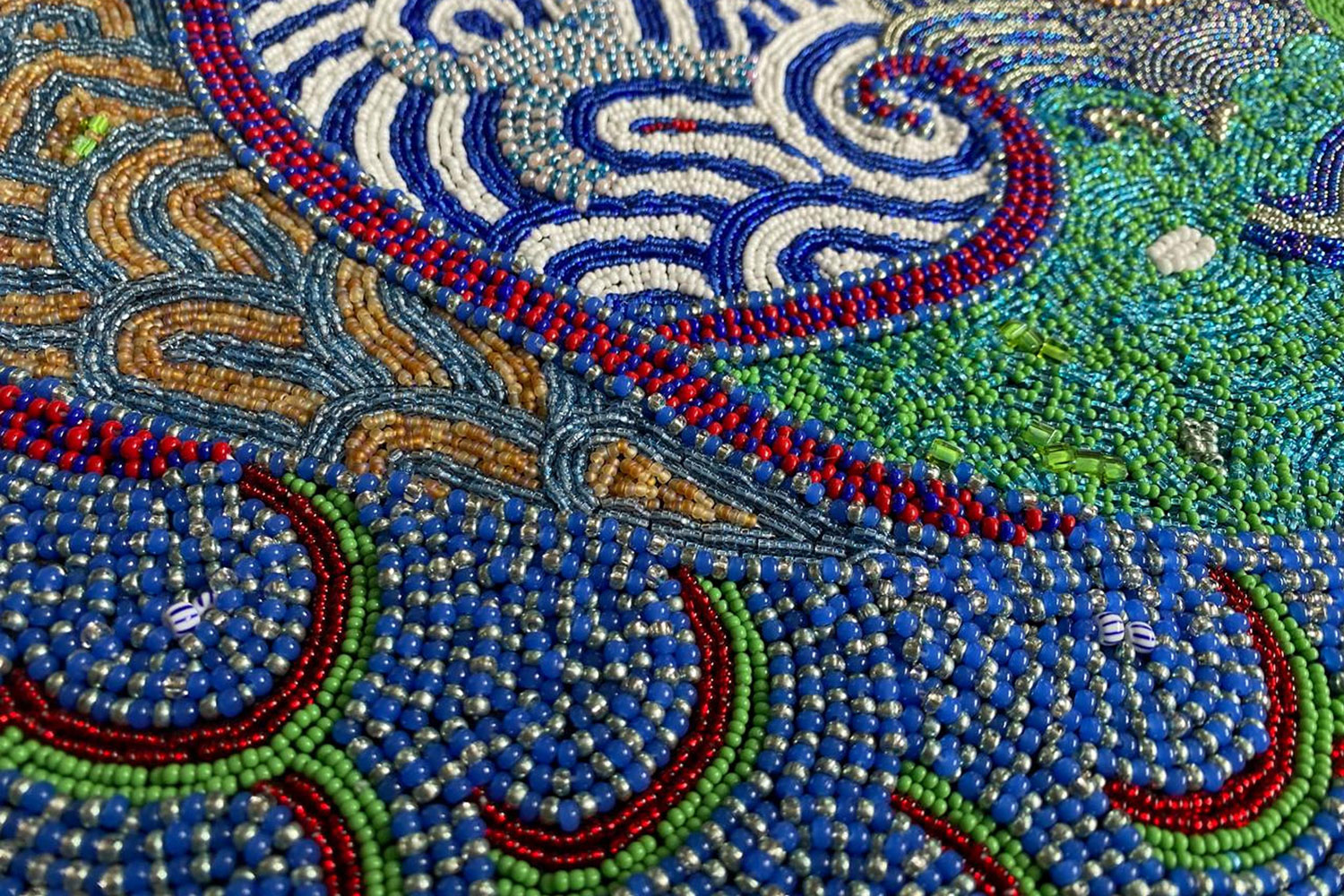 Bead artist Ntombephi Ntobela
