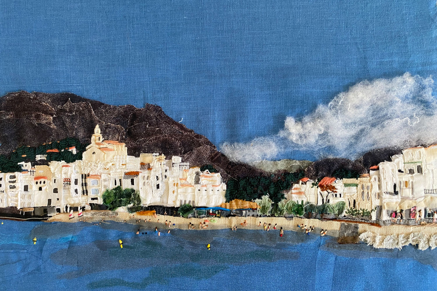 Embroiderer Sandrine Torredemer