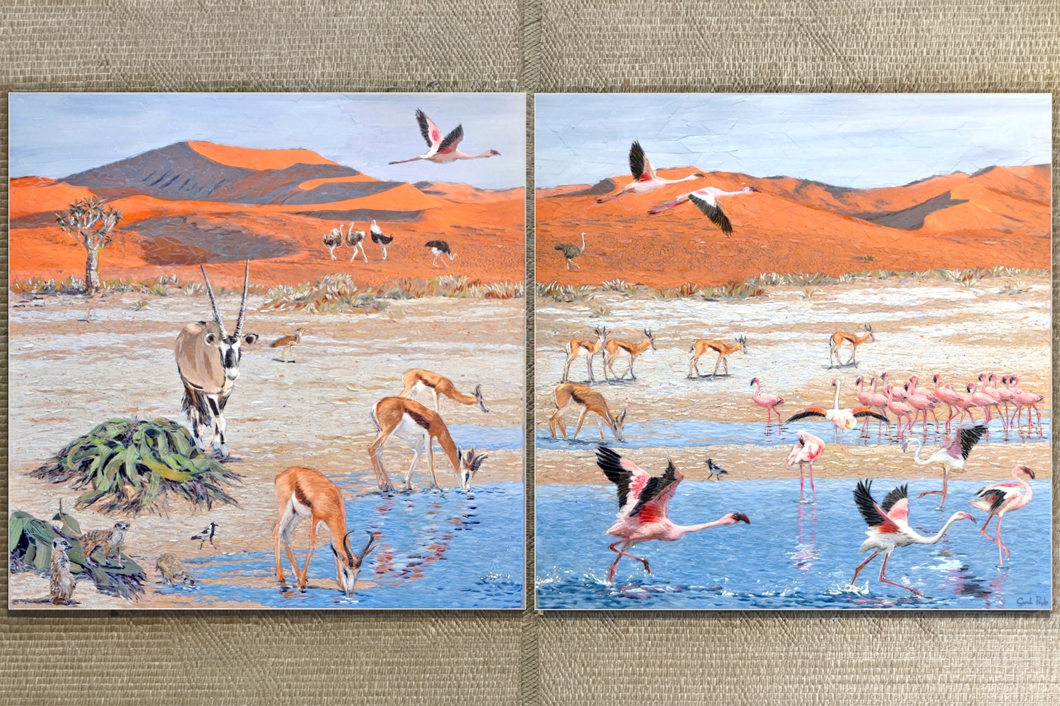 Mosaic maker Sarah Pryke