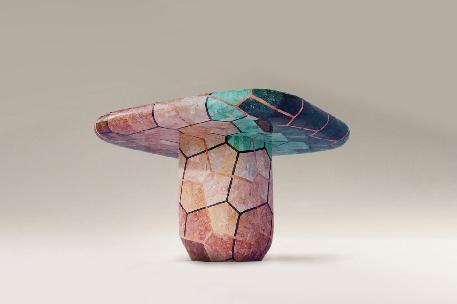 Stone marquetry maker Studio Lél
