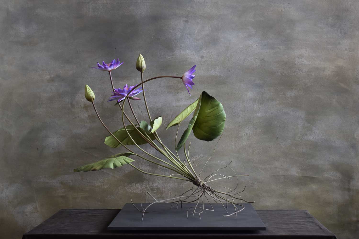 Artificial flower maker Sourabh Gupta