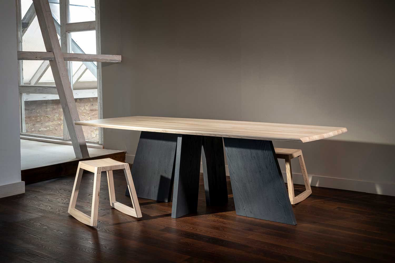 Furniture maker David Seltz