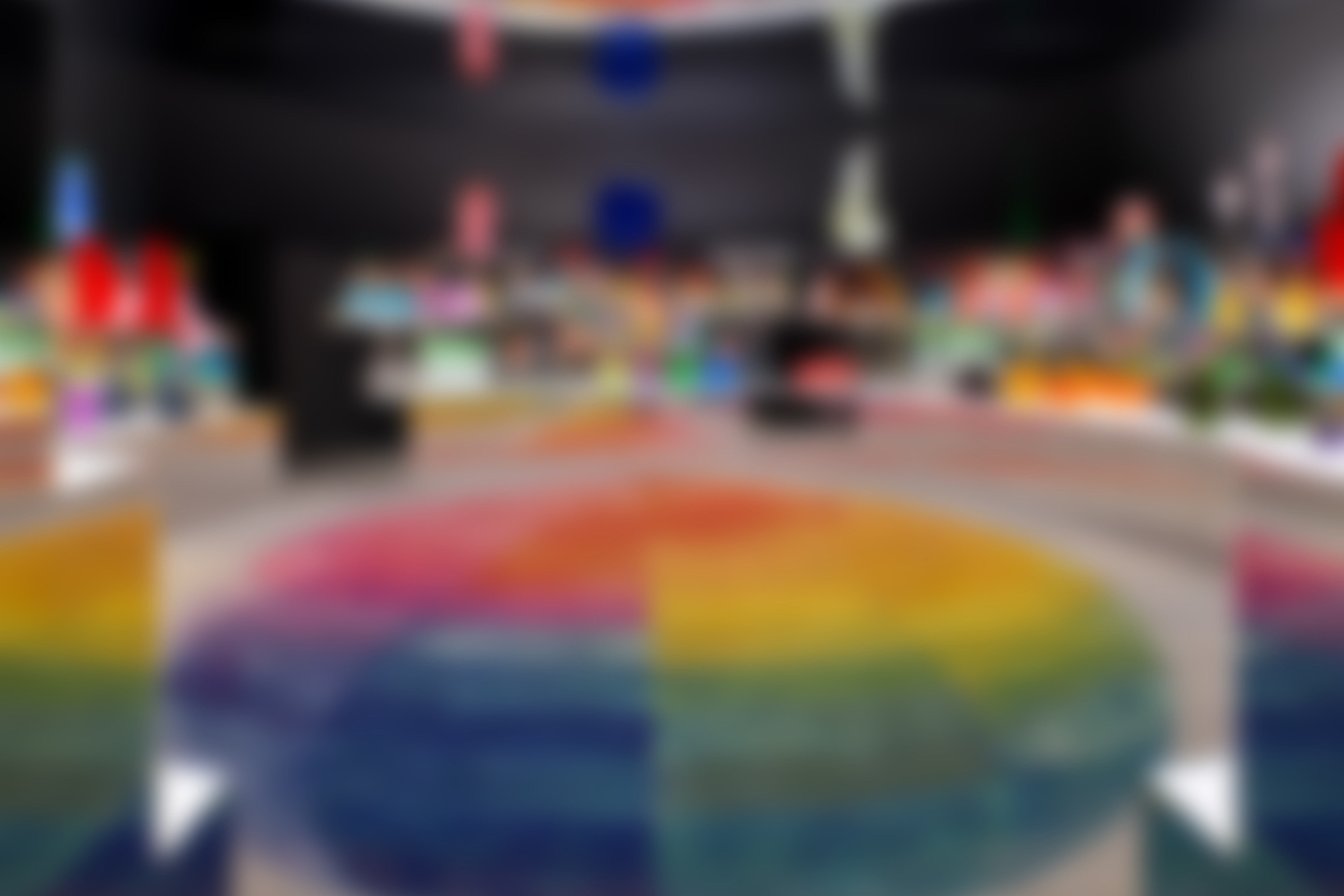 A RAINBOW OF FORMS background