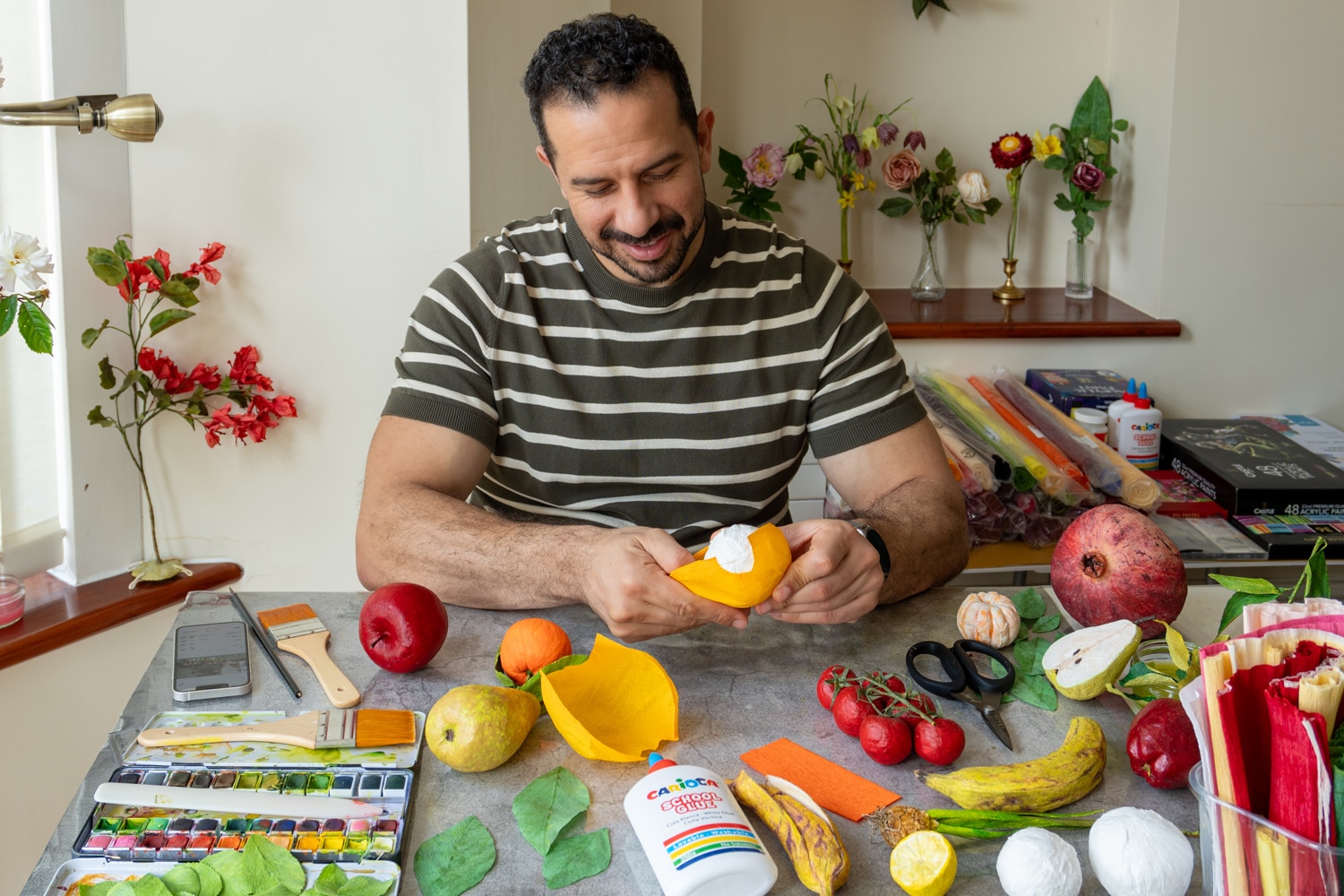 From paper to produce: hyperreal fruits in the making