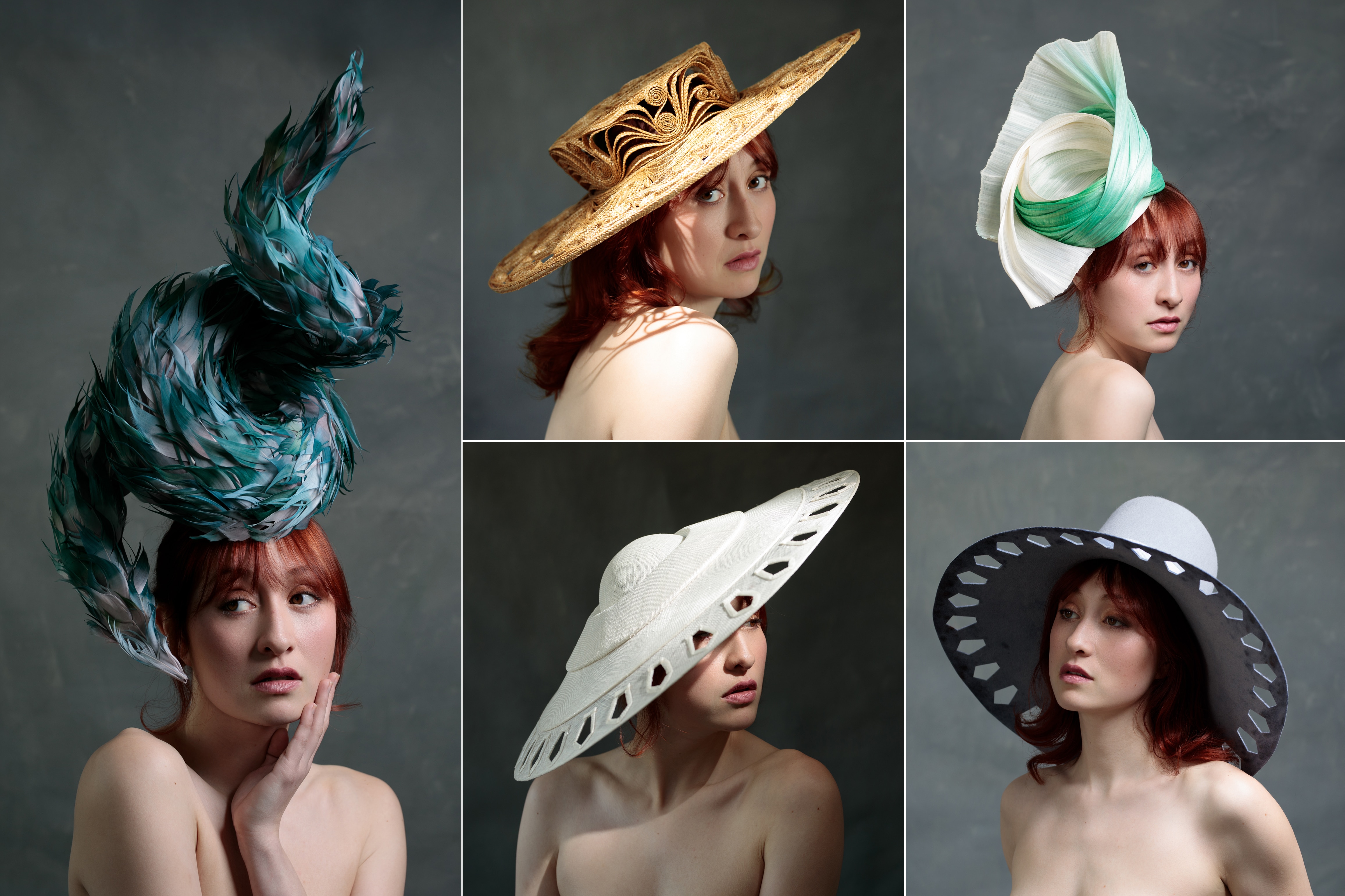 Sahar Freemantle Millinery: A Study in Light, Shadow, and Form
