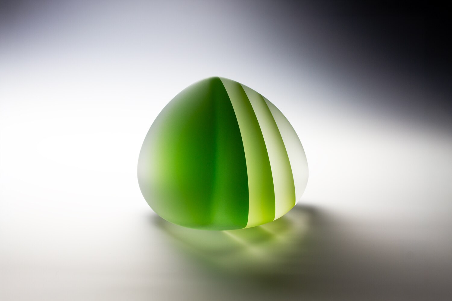 Jiyong Lee Green Ovoid Diatom, Green Tetrahedron Diatom