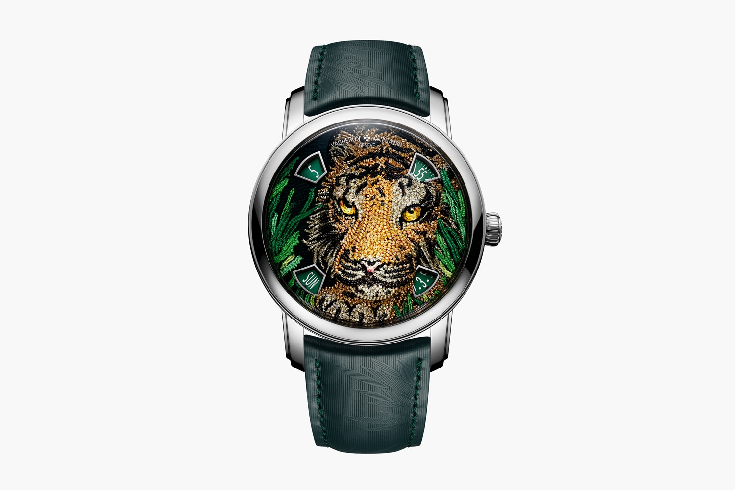Laura Baverstock Métiers d’Art Tribute to the Animal Kingdom - Tigerbroidery