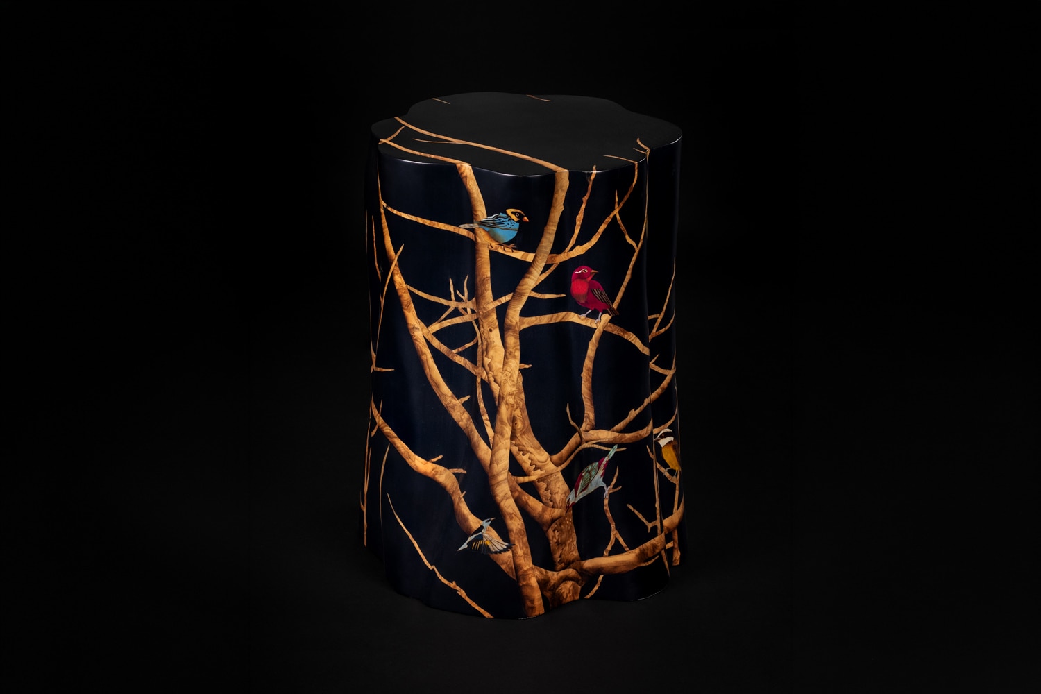 Silvia Furmanovich Mata Atlantica Birds Side Table