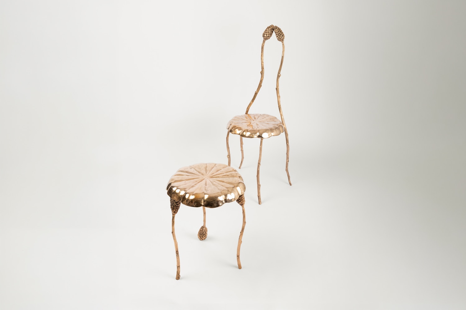 Clotilde Ancarani Magnolia Chair & Stool