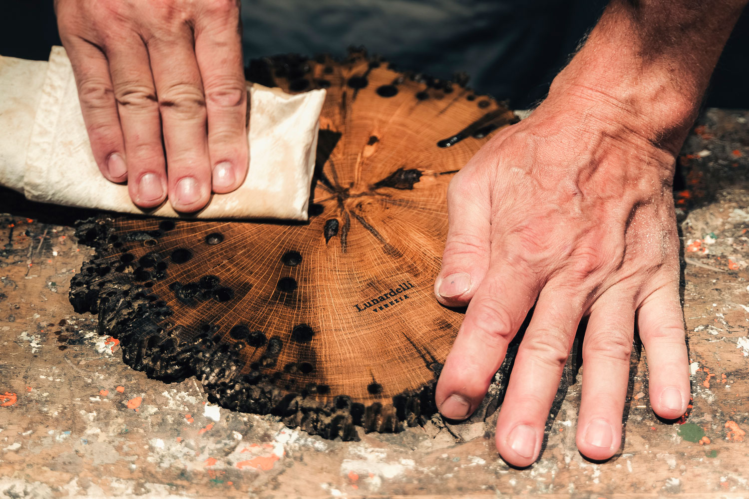 Lunardelli Venezia Short woodwork workshop in Venice