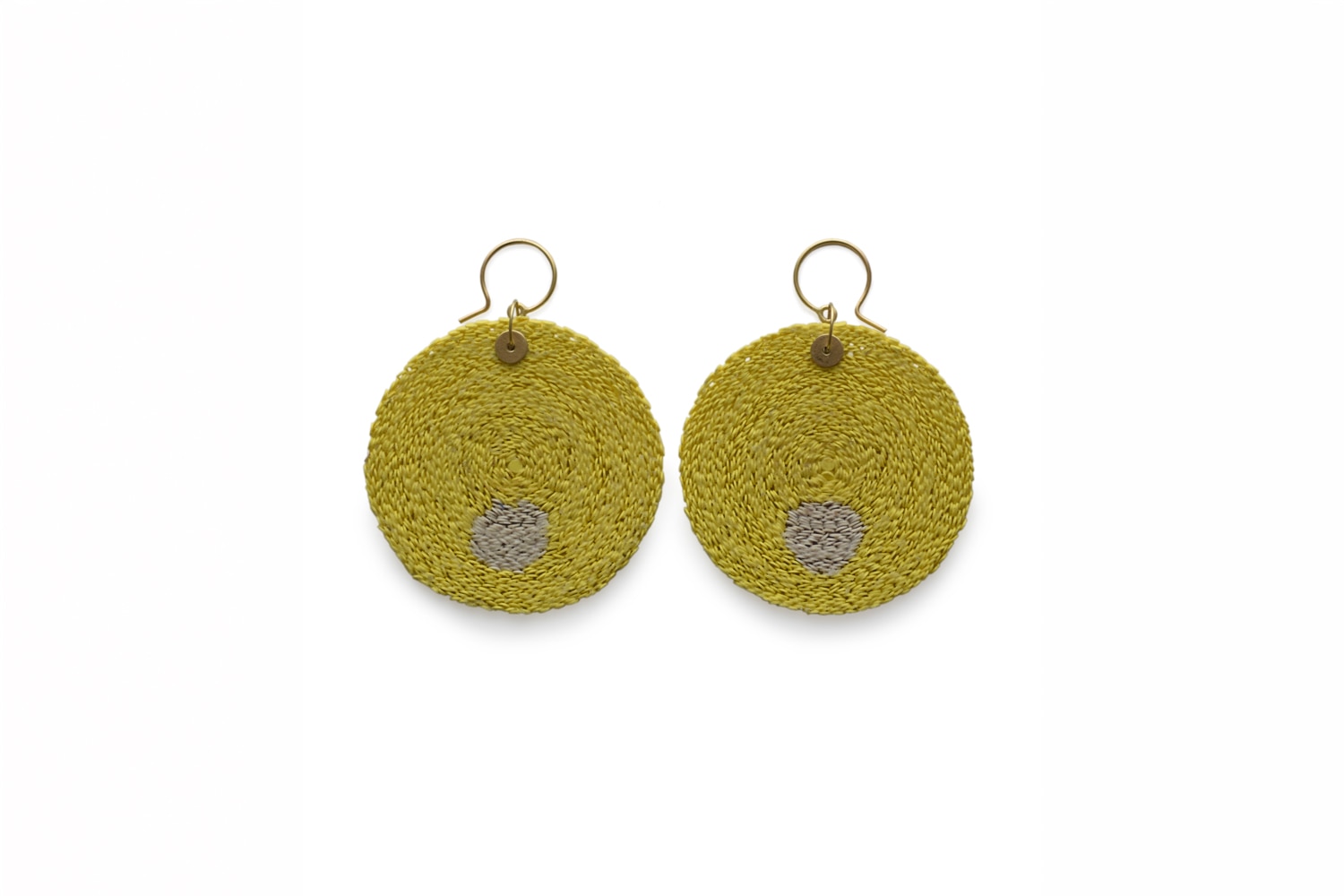 Karin Seufert Yellow earrings