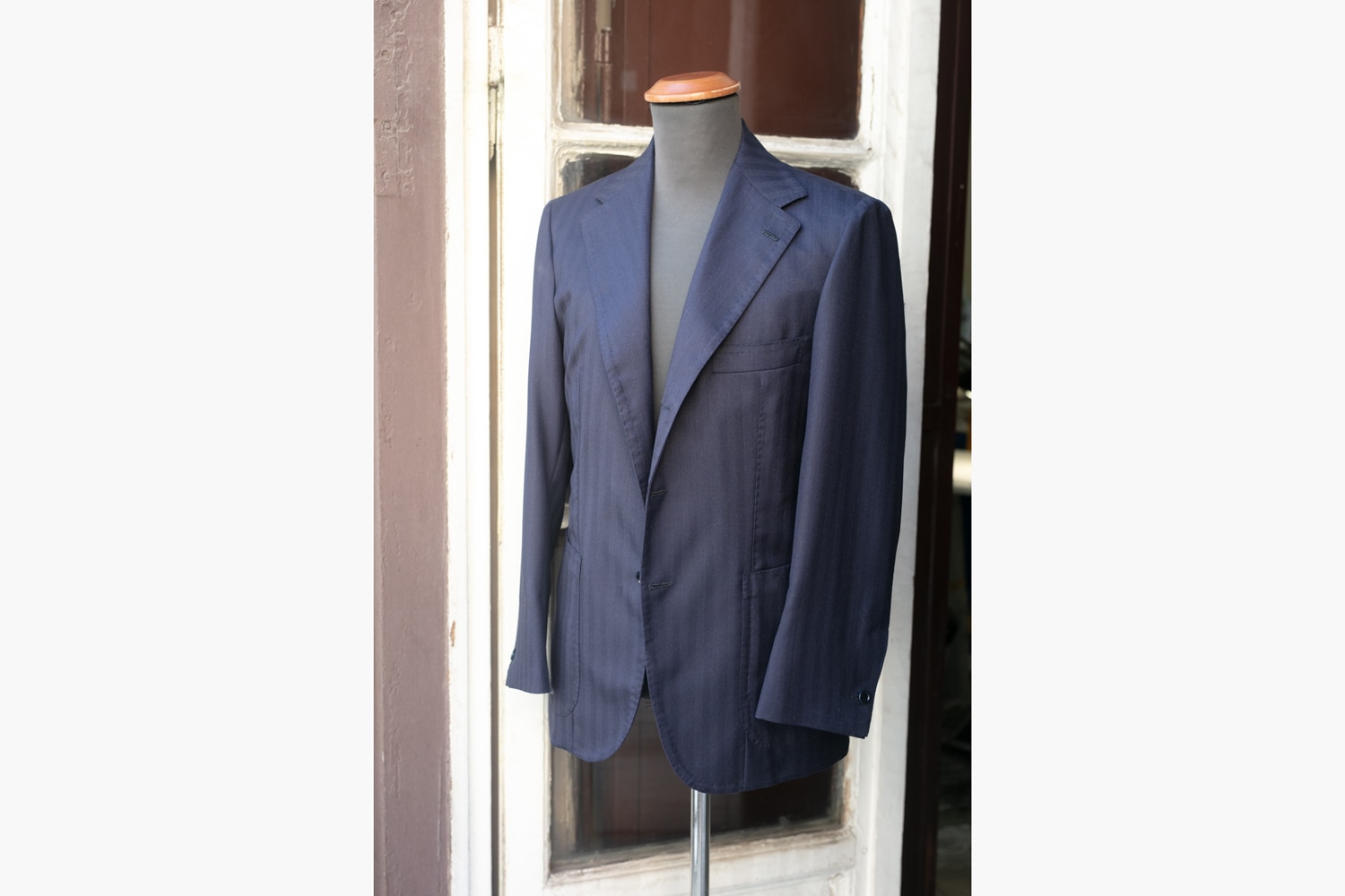 Antonio & Giuseppe Postiglione Blue wool jacket