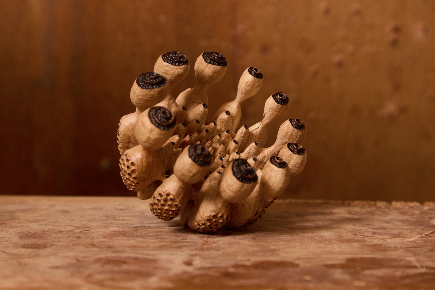 Satoshi Fujinuma Wooden sculpture 1