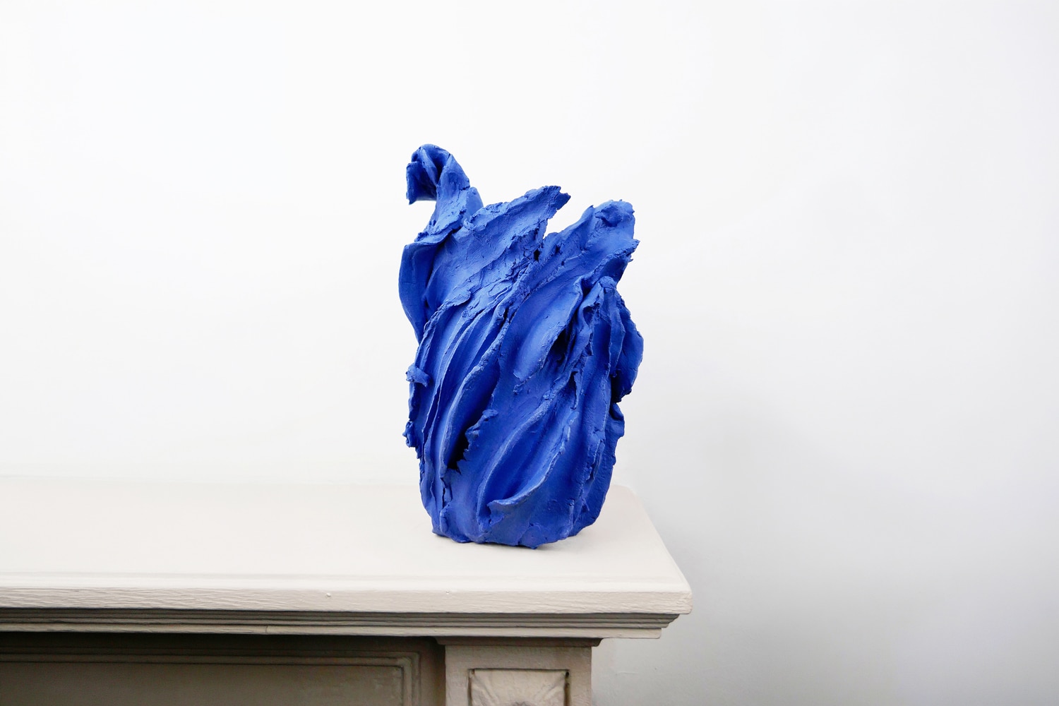Ranjit Dhaliwal Motion vase in blue