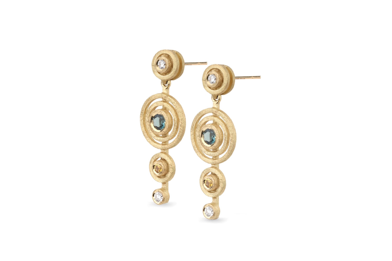 Luke Shimell & Emma Madden Alignment earrings
