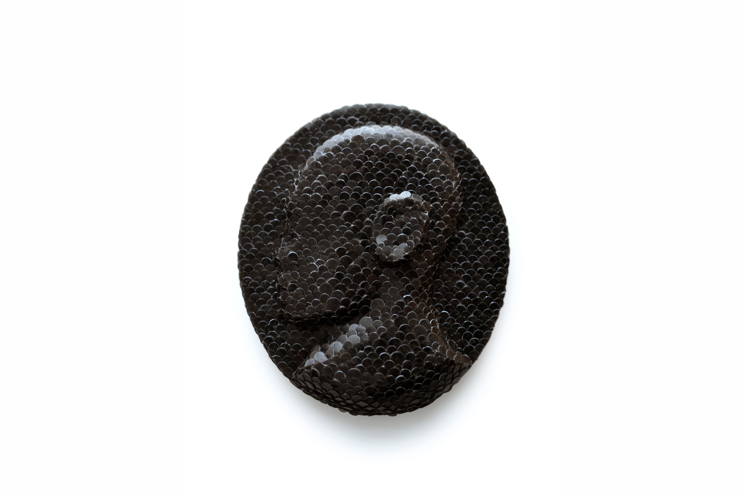 Karin Seufert Black Man brooch