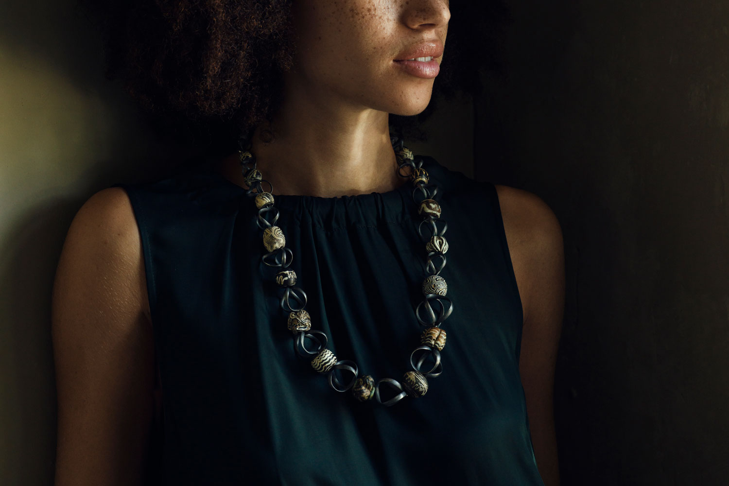 Catherine Rochtus Phoiniké necklace