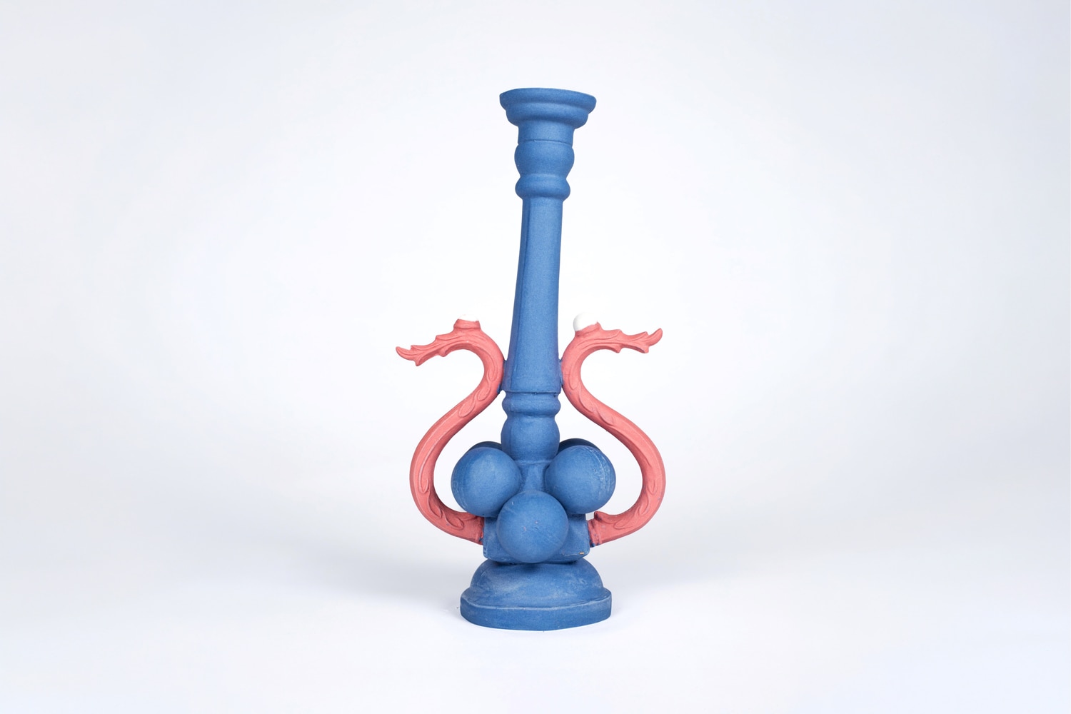 Ömer Öner Blue Trophy candle holder