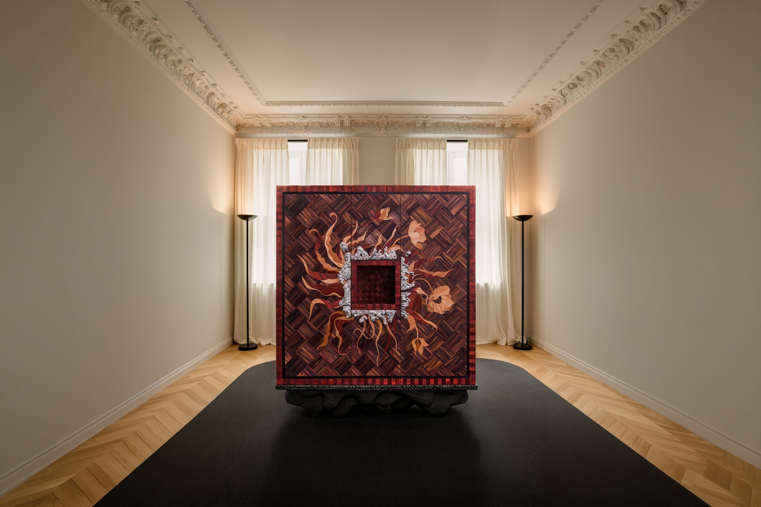 Zofia Ursic Sobolewska Burgundy Wardrobe
