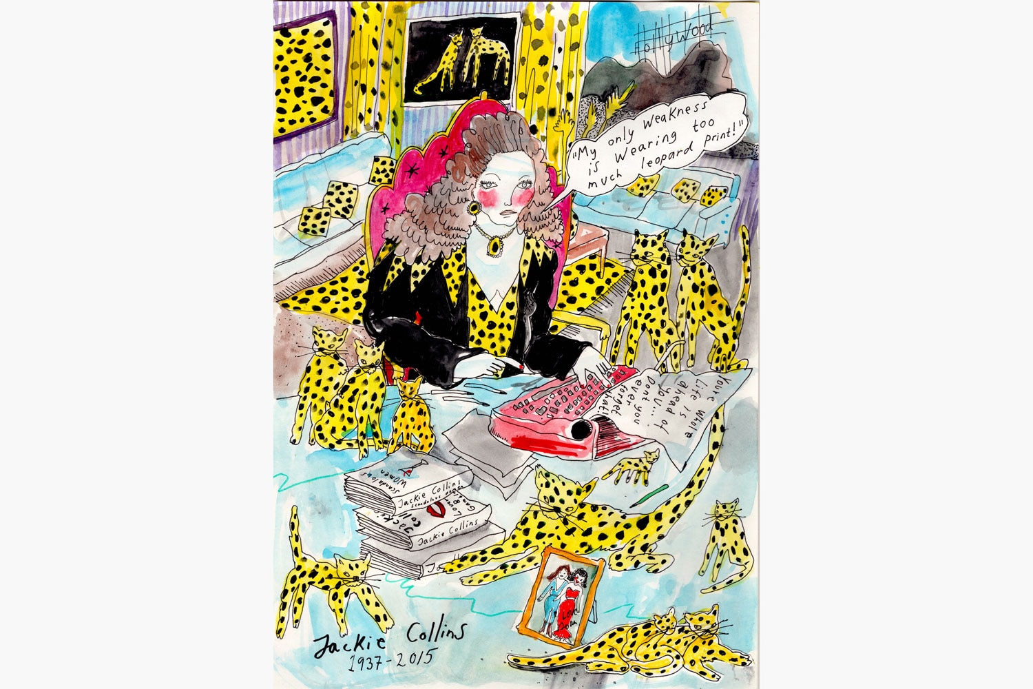 Linda Spåman Jackie Collins