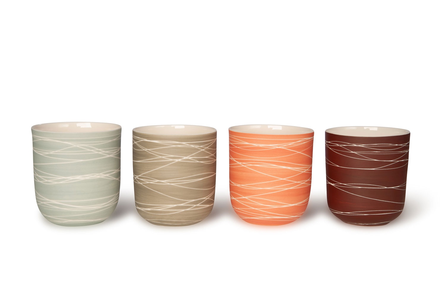 Anna Sykora Sgraffito tumblers