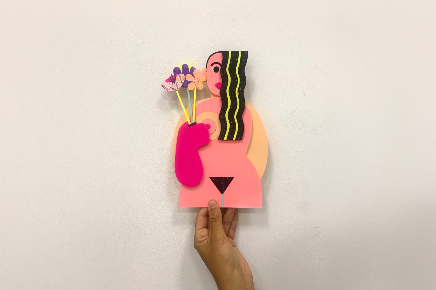 Higinia Garay Woman with Flowers
