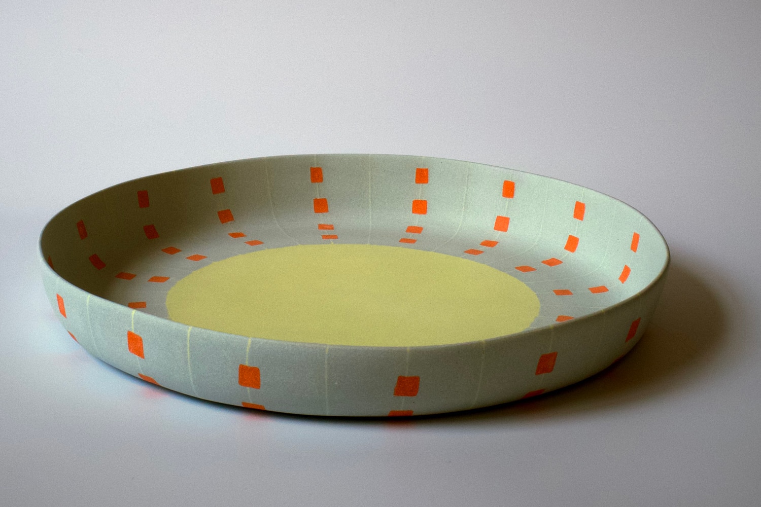 Alice Adler Stitched flat based platter